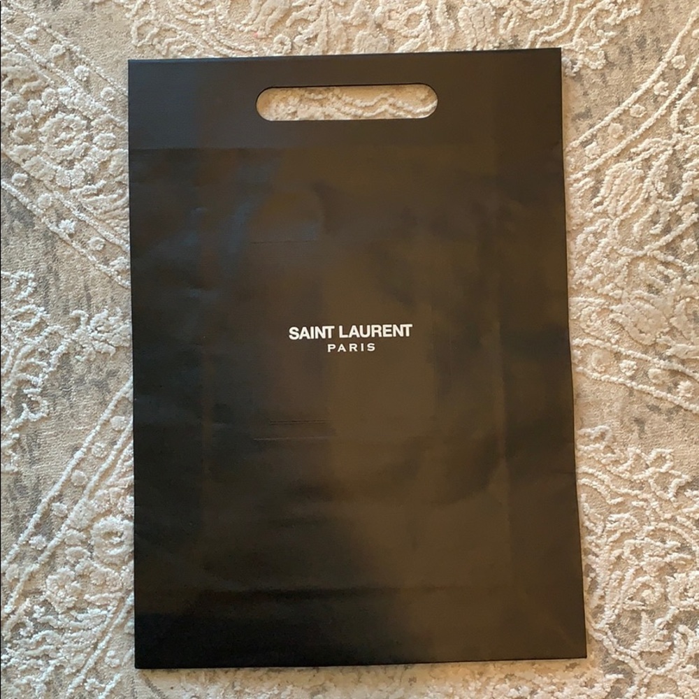 Saint Laurent shopping bag